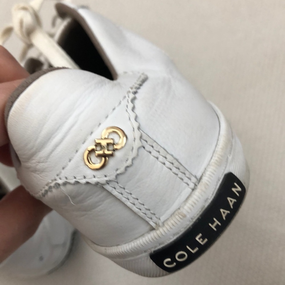 Cole Haan Mindi Lace Up in white - Picture 4 of 14